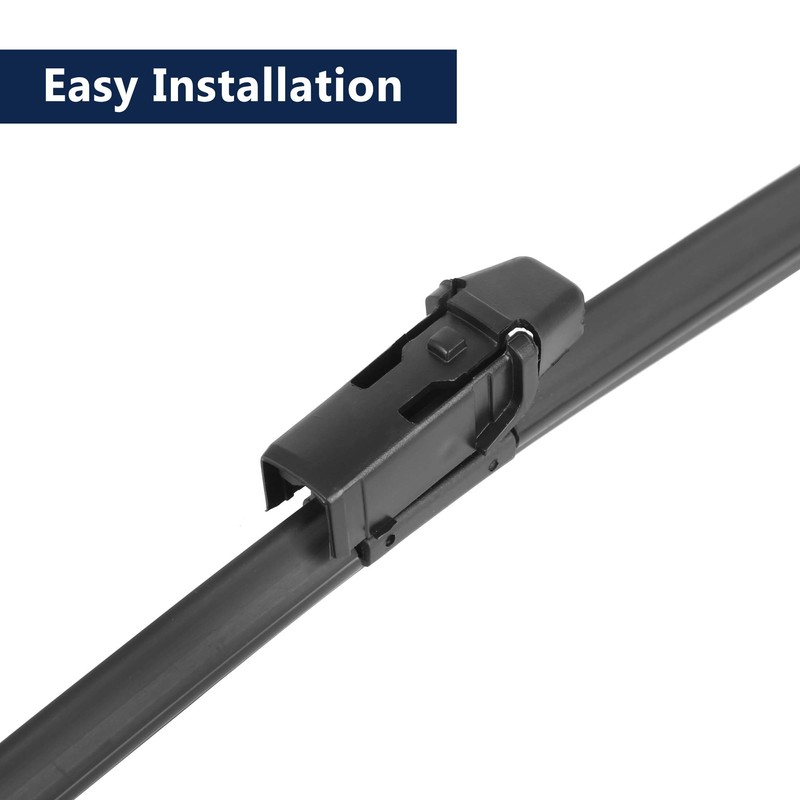 X AUTOHAUX Rear Windshield Wiper Blade Arm Set 11inch 285mm