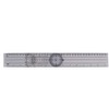 Medical 8.5" Goniometer Plastic Ruler,JENABOM 360° Professional Joint Orthopedics Body