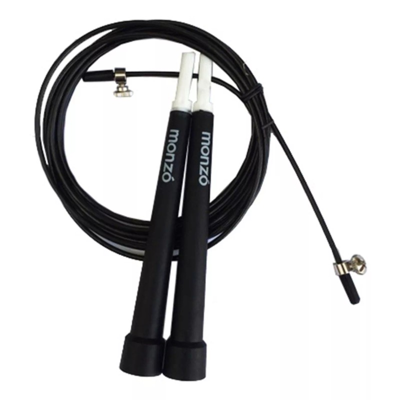 Monzó Cuerda Para Saltar, Cuerda Para Saltar Tipo Crossfit, Negra