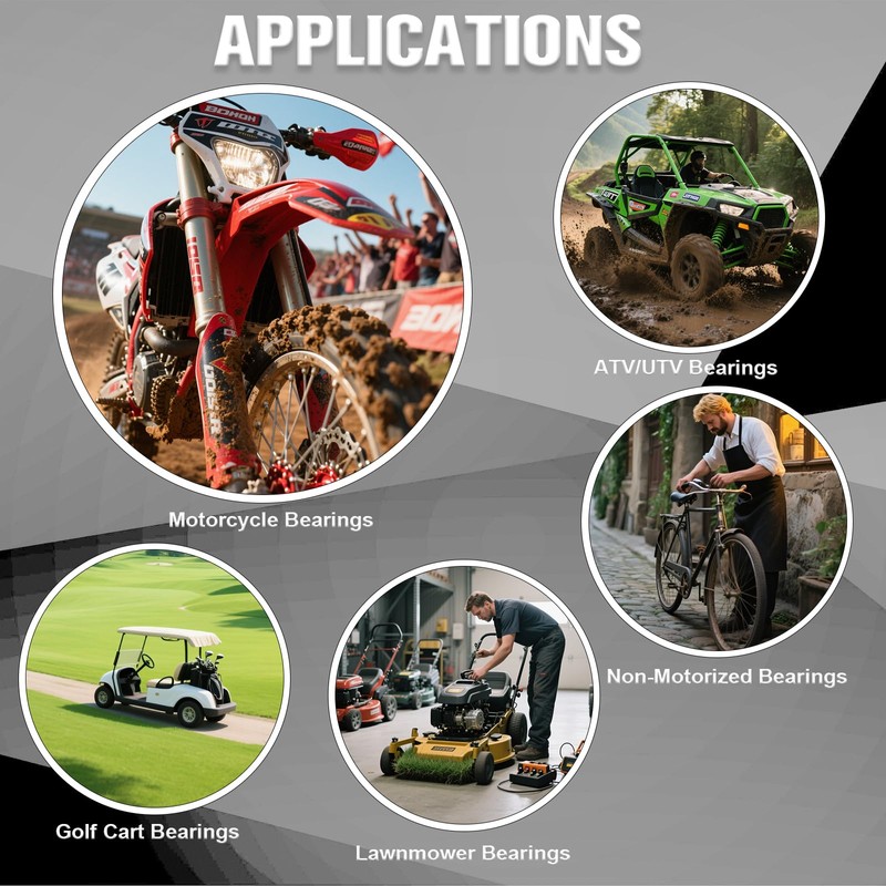 FITHOIST 12Pcs Motorcycle Blind Hole Bearing Puller Kit,Slide Hammer Puller