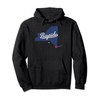Bayside New York Queens NY Map Pullover Hoodie