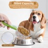2 Pack Dog Food Scoop - Clear Measuring Cup, Pet