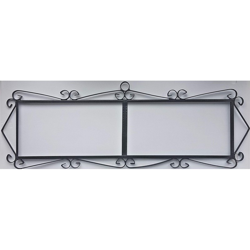 Generic Spanish Ceramic Letter and Number Tiles with Metal Frame