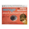 Jac-O-Net Hair Net Mirage Ultra-Invisible Dark, 2 Nets Per Pack