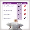 Set of 4 King AllerEase Pillow Protectors - Temperature Balancing,