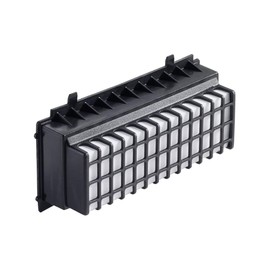 Trade-Shop 2X HEPA-Filter für Bosch Relaxx's Serie wie Relaxx'x AllergyPlus, Animal, Parquet, ProPerform, ProSilence, ProSilencePlus, Zoo'o ProAnimal/Abluftfilter