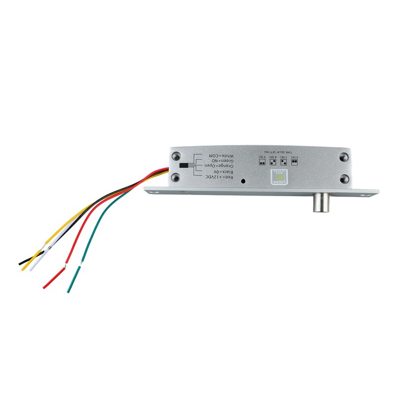 DC 12V 5 Lines Electric Bolt Lock Narrow Deadbolt Drop