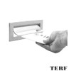 TERF® 250mm X 75mm Traditional Type Silver Letter Postal Plate