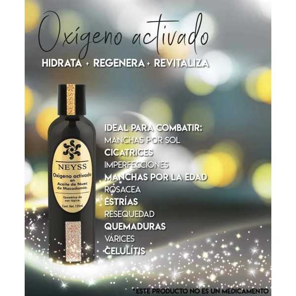 Neyss Oxígeno Activado Con Nuez De Macadamia 125 Ml Momento