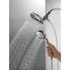 Delta 4-Setting In2ition 2-in-1 Dual Shower Head with HandHeld Spray,