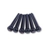 Metallor Bone Guitar Bridge Pins String Pegs End Pins for