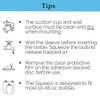 Wall Mounted Shower Dispenser Cover Silicone Sleeve Bathroom Organizer Shampoo