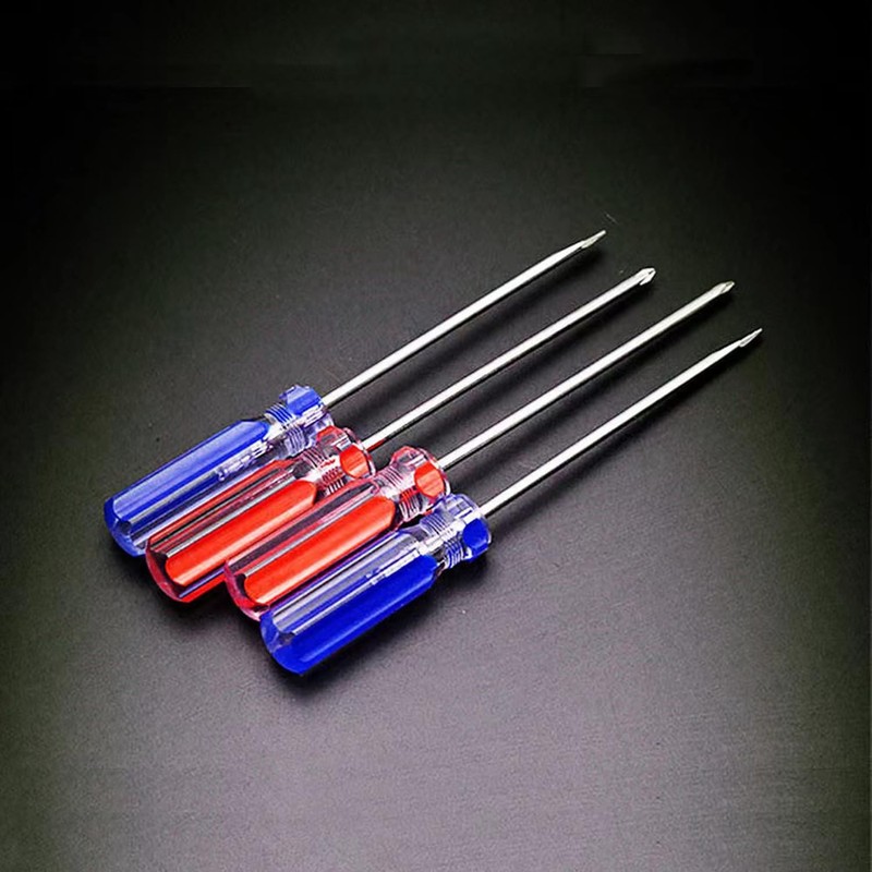 2-Piece Smaller Work Screwdriver Set Including Slotted, Phillips and Pozidriv