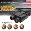 GOYOJO 3D 1080P 4K Night Vision Binoculars Infrared Head Mounted