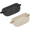 2pzs Cinturón de Viaje Antirrobo y Cangurera Deportiva para Hombre