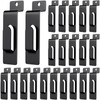 20 Pack Slatwall Utility Notch Hook Commercial Metal Display Hook