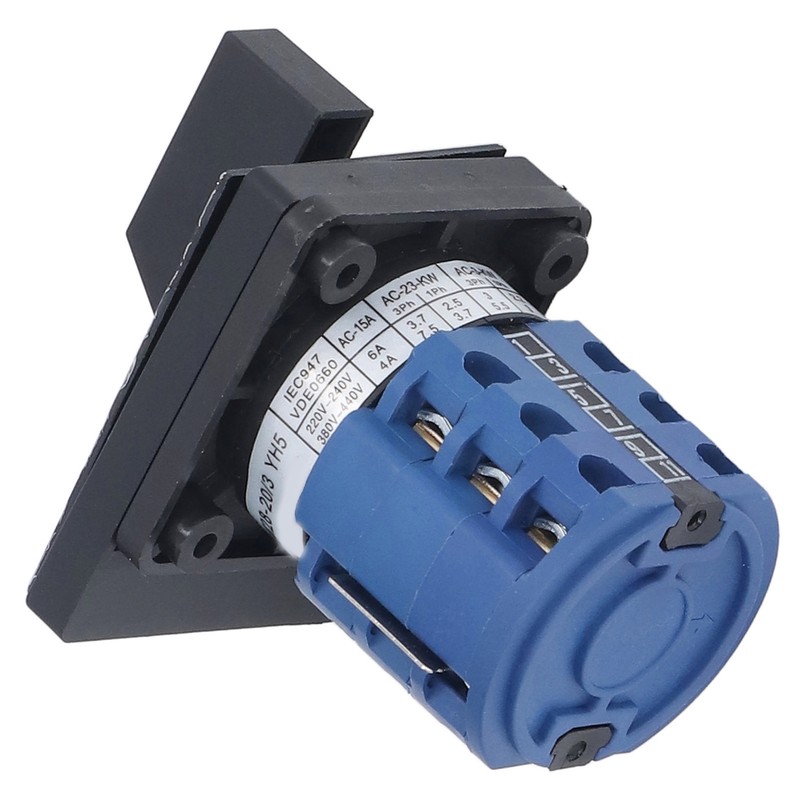 BERM Changeover Switch Rotary Knob Voltage Control 7 Position 3