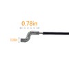 yczx 746-04230 Snow Blower Thrower Clutch Control Cable for MTD