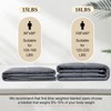 downluxe Weighted Blanket King Size, 18 lb Weighted Blanket with