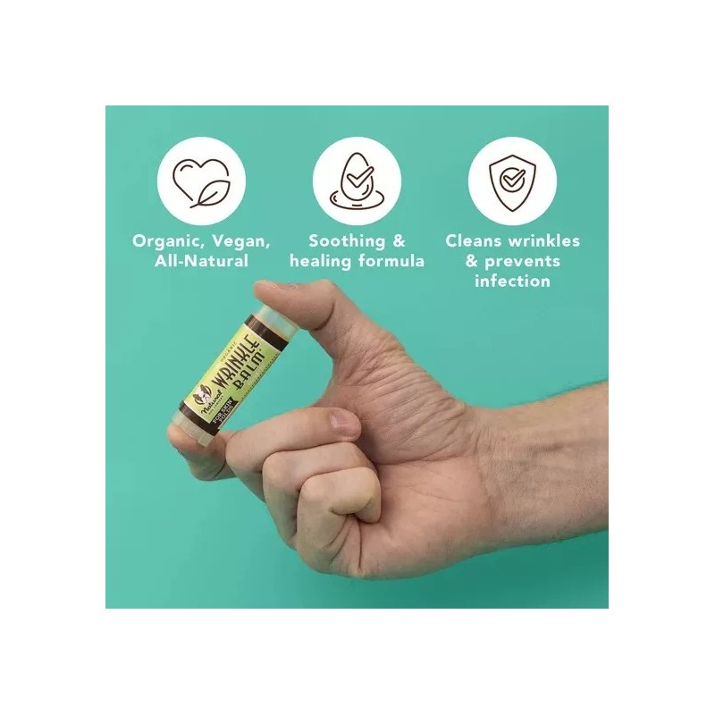 Natural Dog Company Wrinkle Arrugas Perro Balsamo .15oz