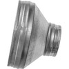 200 x 80mm Duct Reducer with Rubber Gasket Round Reducer