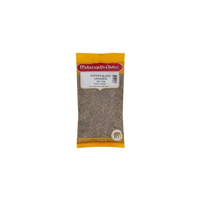 Maharajah's Choice Cracked Black Pepper, 500 g