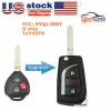 KeyMaster Upgraded Flip Smart Remote Key Fob for Toyota 4Runner