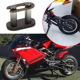 eMagTech 10pcs T8F Chain Master Link Steel Chain Link for 43cc 47cc 49cc Mini ATV Quad Dirt Scooter Pocket Bikes Chain Replacement Part