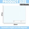 2 Pack 50 Sheets 22" x 17" Isometric Graph Paper