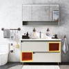 NearMoon 5-Pieces Industrial Pipe Bathroom Hardware Set, Include 18 Inch