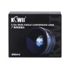 Kiwifotos 58mm 2in1 0.45X Wide Angle Conversion Lens + 10X