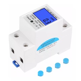 Generic Medidor De Energía Monofásico De Carril Din 5-32a Ac110-130v