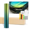 24"x60" (2FTx5FT) Spring Green Galaxy Dust Gloss Chameleon Metallic Color