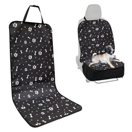 halit Dog Car Seat Cover,1 Pcs Car Seat Cover for Dogs,Waterproof Car Dog Seat Cover, Non Cratch Car Seat Protector for Dogs,Pet Car Seat Cover for Dog Universal Fits Cars Trucks and Suvs(Black)