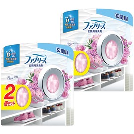Febreze Deodorizing Air Freshener, W Deodorizer, For Entryways, Sweet Peony & Muguet, 0.2 fl oz (7 ml) x 2 Packs