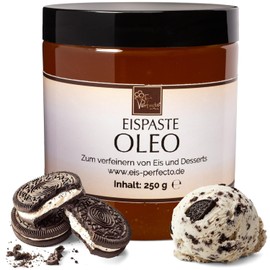 Oleo Ice Paste for Homemade Extraordinary Ice Cream │ Mega Taste │ Your Ice Cream, Desserts, Drinks and More with an Extra Portion of Flavour │ Content 250 g