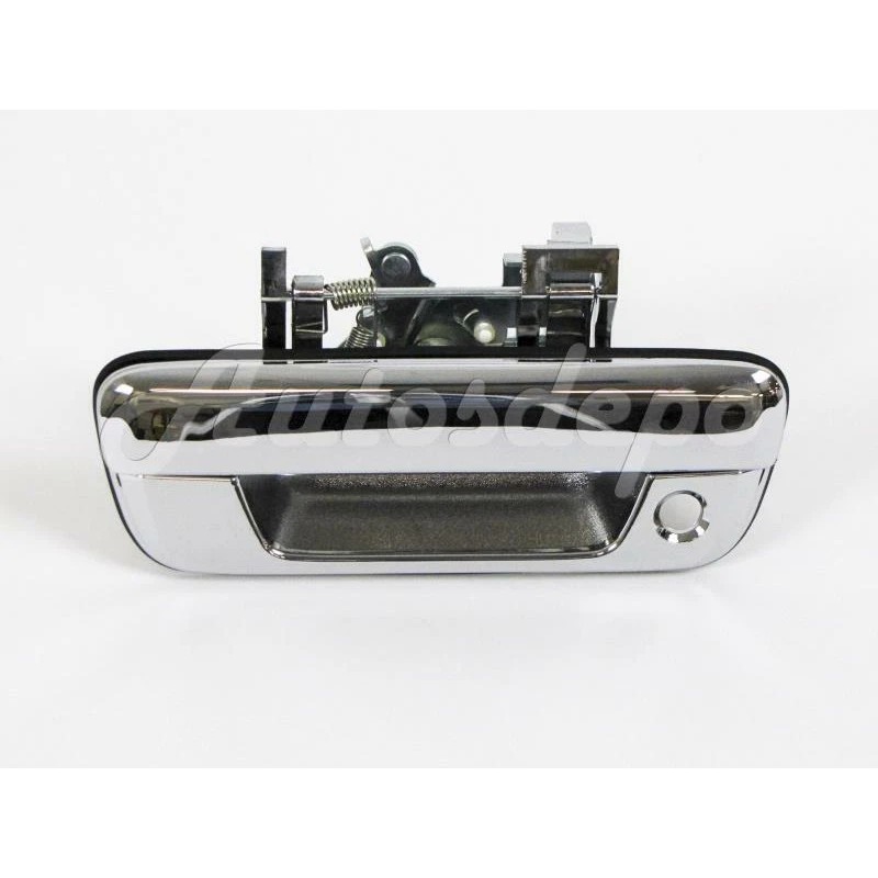 Autosdepo Tailgate Handle Chrome With Lock Hole For Chevy Colorado