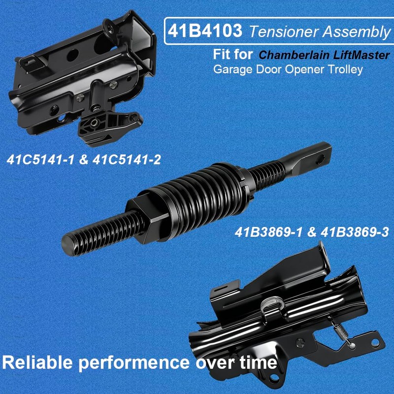 41B4103 Tensioner Assembly with Bolt and Master Links for Chamberlain