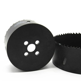 SagaSave 1.8" 46mm Hole Saw Blade Corn Hole Drill for Stainless Steel Cornhole Carbon Steel & Bi Metal Heavy Duty Steel