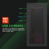 ‎SENKAUTO GAMEMAX View Mid-Tower E-ATX Gaming PC Case w/4X ARGB