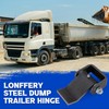 Lonffery Steel Dump Trailer Hinge, Weld on Heavy Duty Trailer