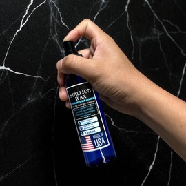 Marble & Granite Cleaner and Polish Kit – Enhances Dark Countertops | 4in1 Set Stone-Safe Care and Streak Free Shine for Black Marble, Granite, Quartz, Quartzite, Soapstone and Natural Stone Surfaces