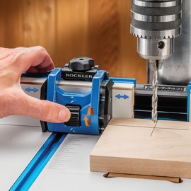 Precision Flip Stop for Woodworking – Adjustable T-Track Accessory for Router Fence, Flip Stop T-Track & Track Accessories – Micro-Adjustable for Accurate Fence Positioning & Repeatable Cuts