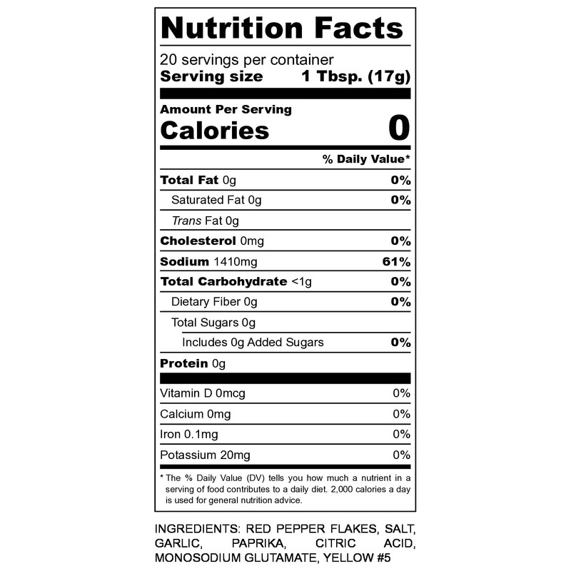 El Matador Red Fajita Seasoning 12 oz.