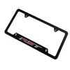 RST License Plate Frame Cover Holder, Black for Silverado 1500