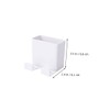 KOMBIUDA 2pcs Non Punching Multi Use Wall Storage Boxes for