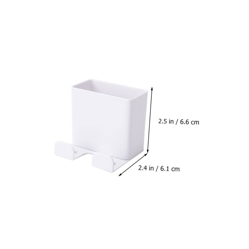 KOMBIUDA 2pcs Non Punching Multi Use Wall Storage Boxes for