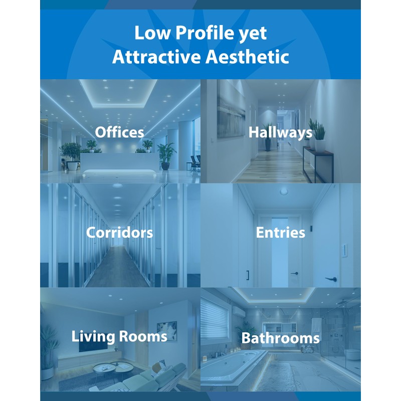 NICOR Lighting REL611204KRDBK REL6 LED Downlight, Black