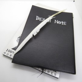 Light Yagami Notebook with Nib for Anime Death Note Fans (21 x 14.5 Manga Version)