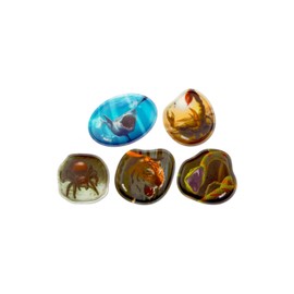 ergobag Contour Velcro Set Motif World Theme World Velcro Surfaces Collecting Fun Individualisation Dangerous Animals – Colourful